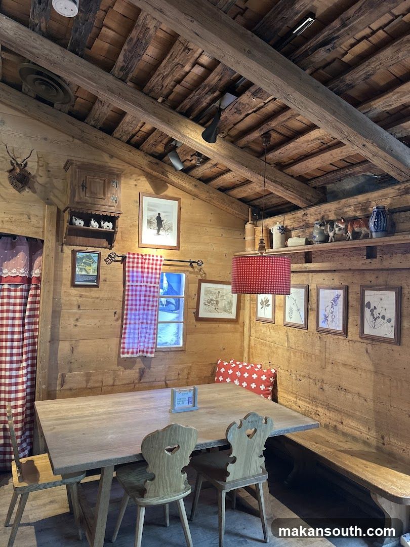 Rustic Dining Area