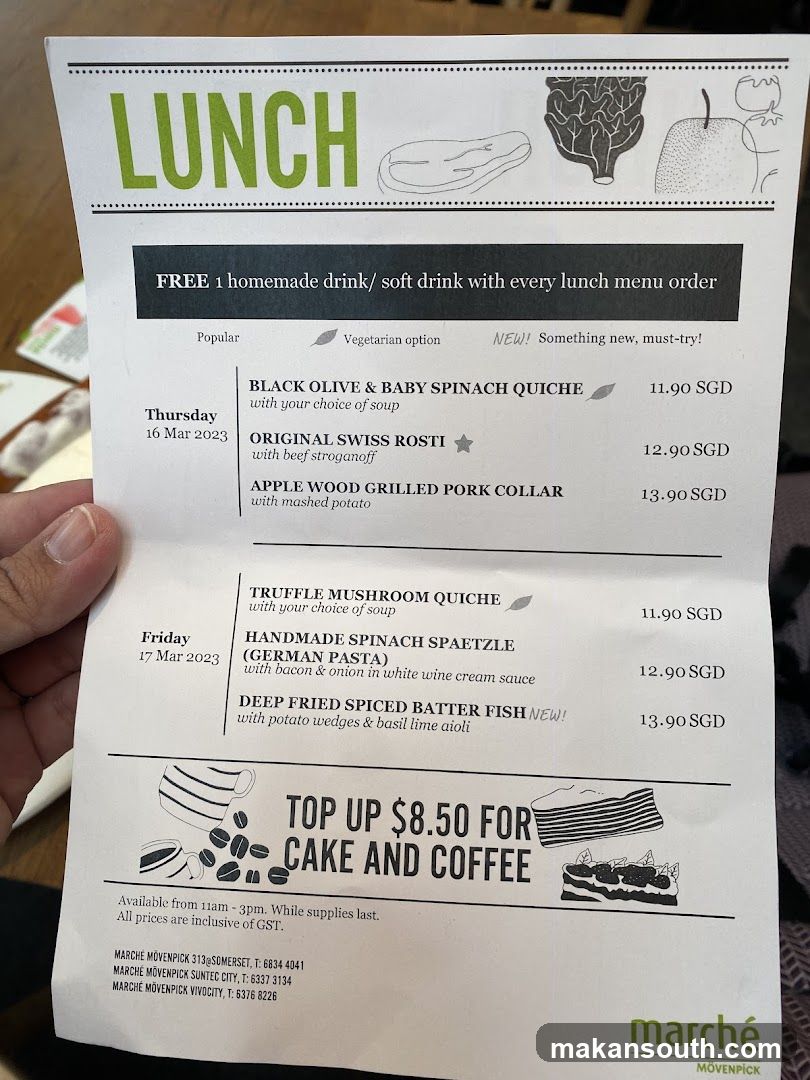 Lunch Menu