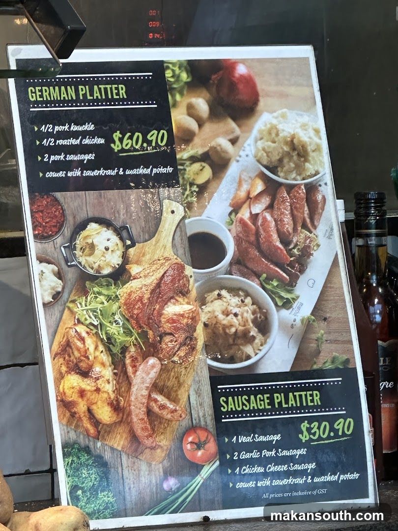 German Platter & Sausage Platter