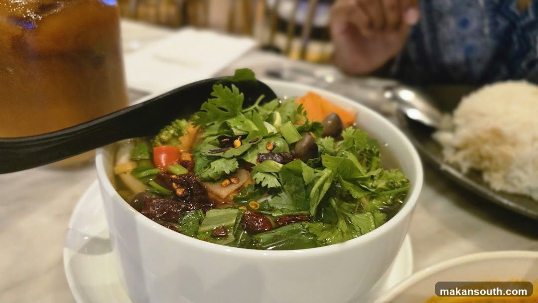 Bowl of Soup with Rice