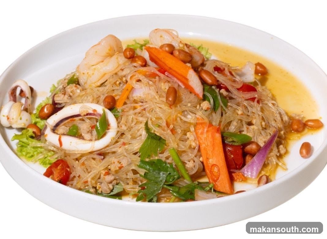 Glass Noodle Salad with Seafood