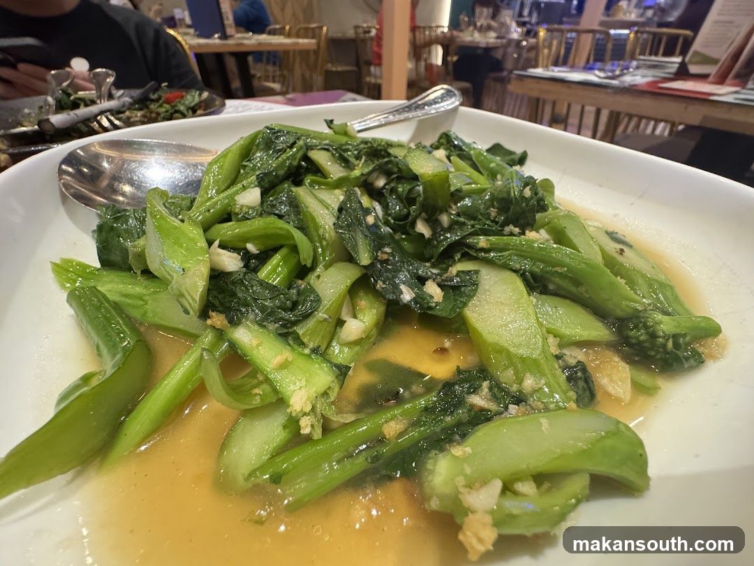 Stir-fried Greens with Garlic