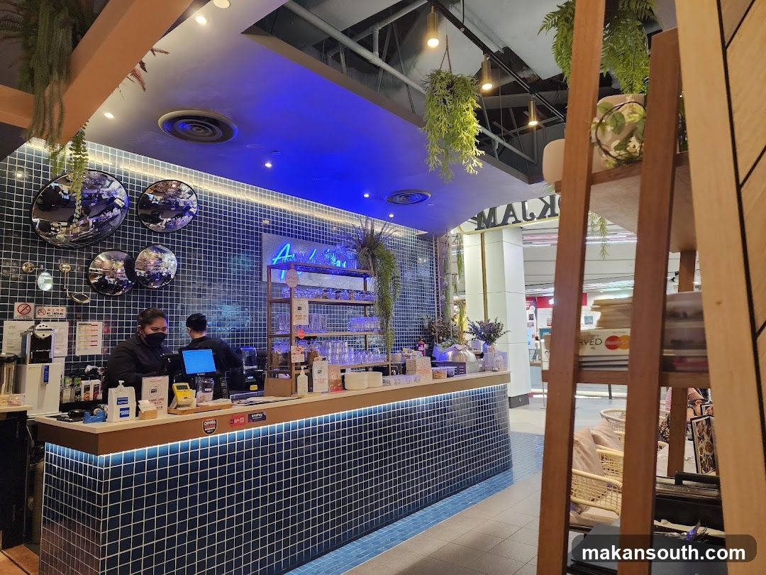 Cafe Counter with Staff