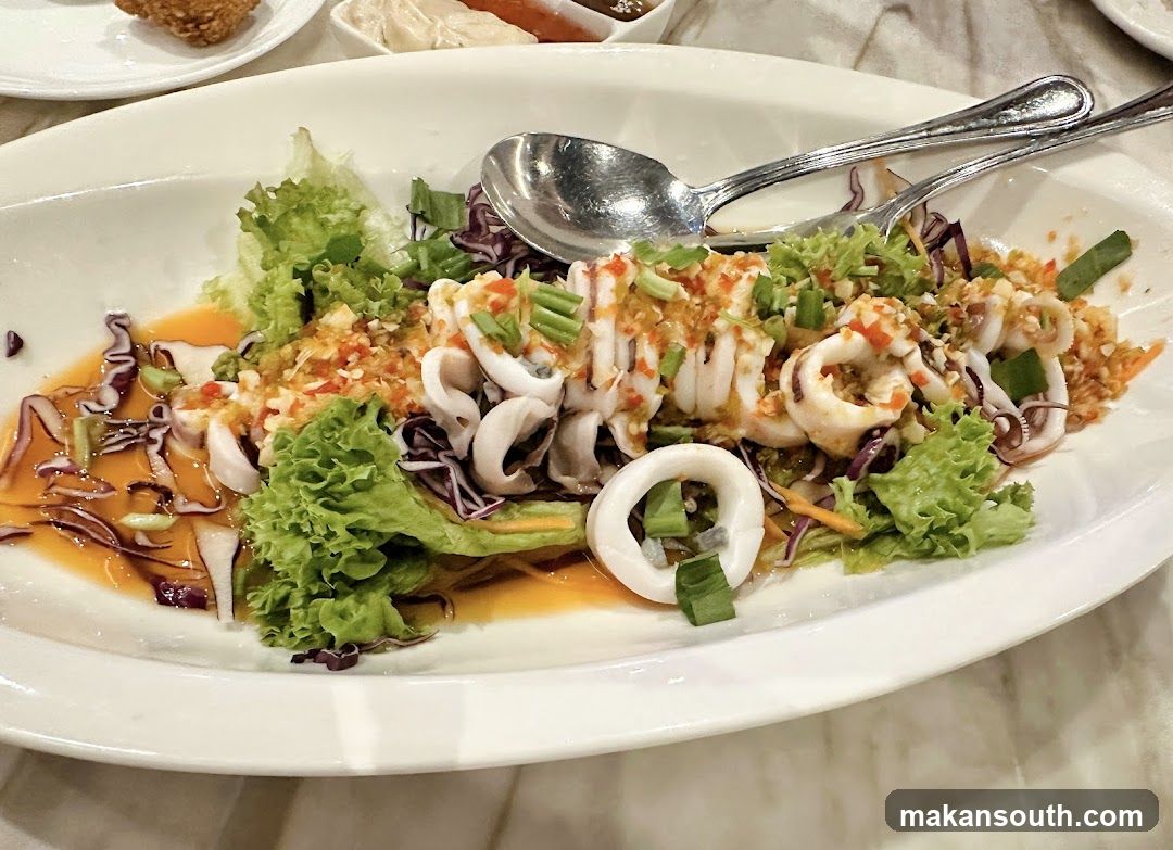 Spicy Squid Salad