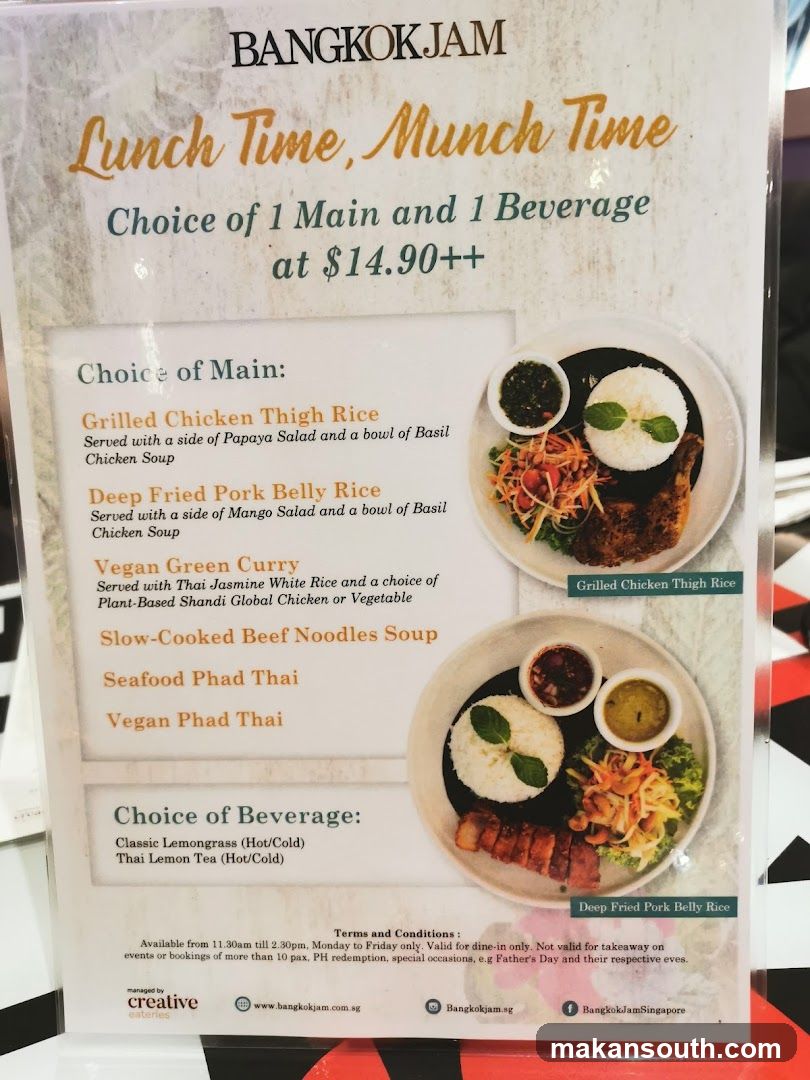 Bangkok Jam Lunch Time Munch Time