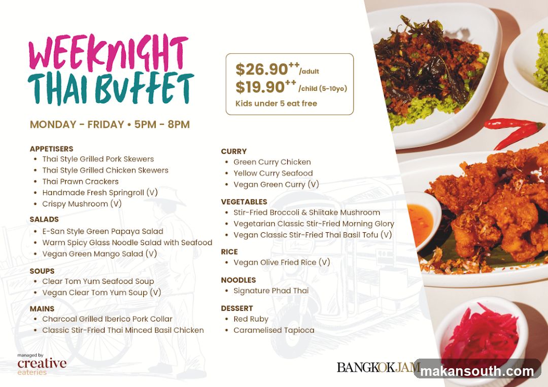 Weeknight Thai Buffet