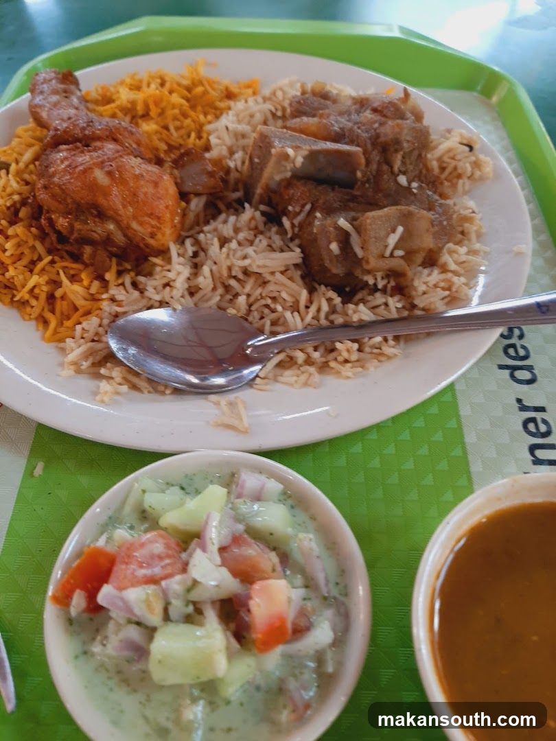 Chicken and Lamb Rice Platter