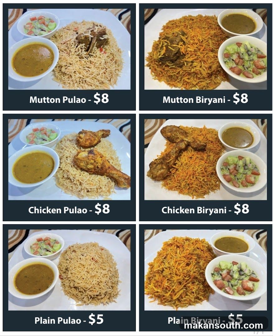 Menu Items