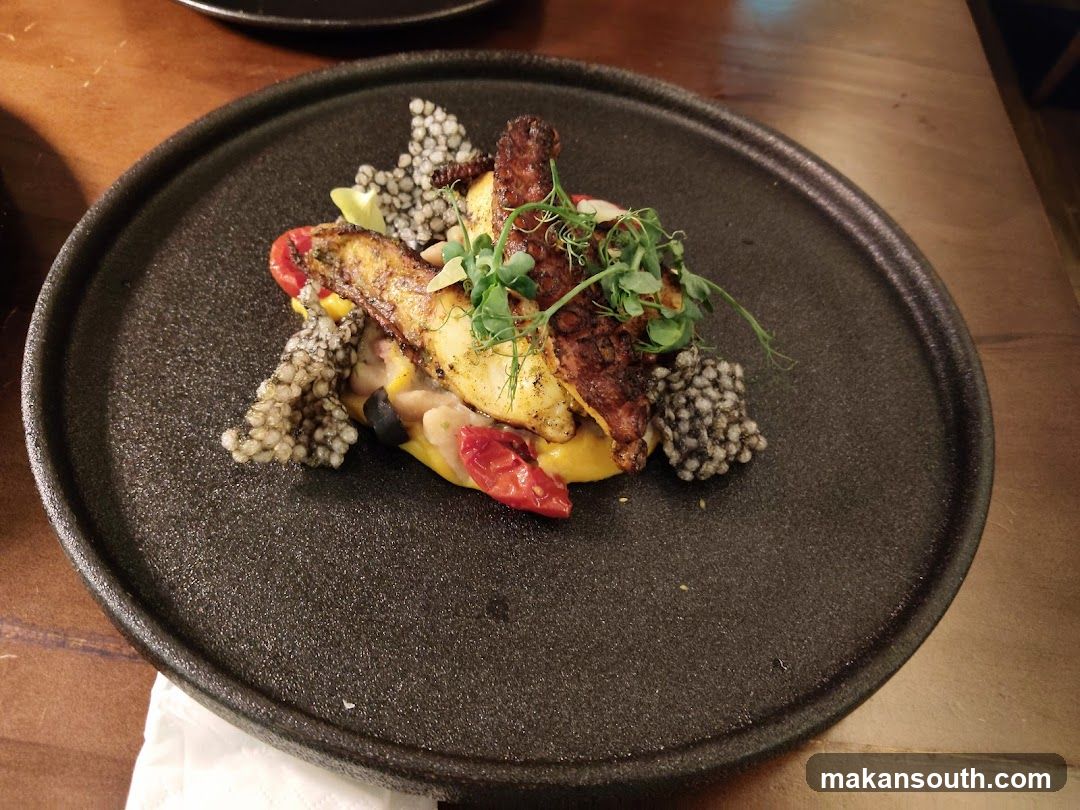 Grilled Octopus Dish