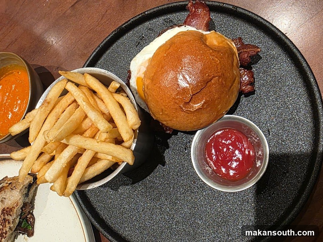 Burger and Fries