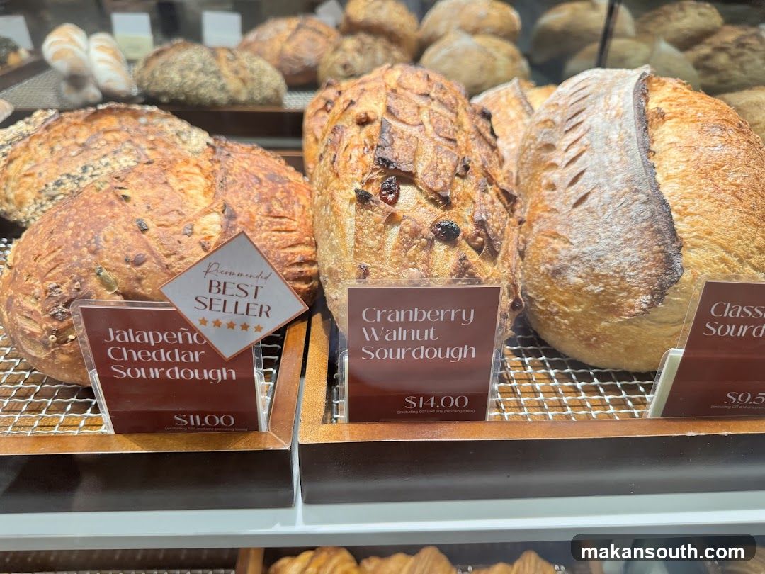 Assortment of Sourdough Breads