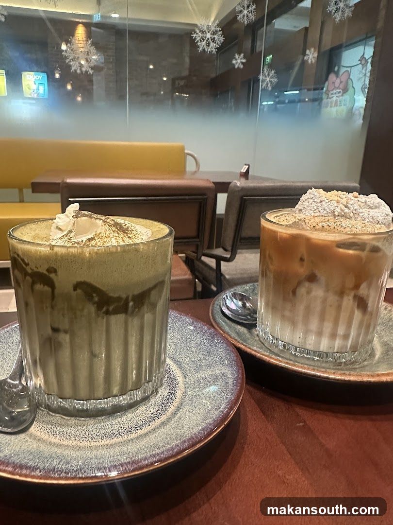 Two Iced Drinks