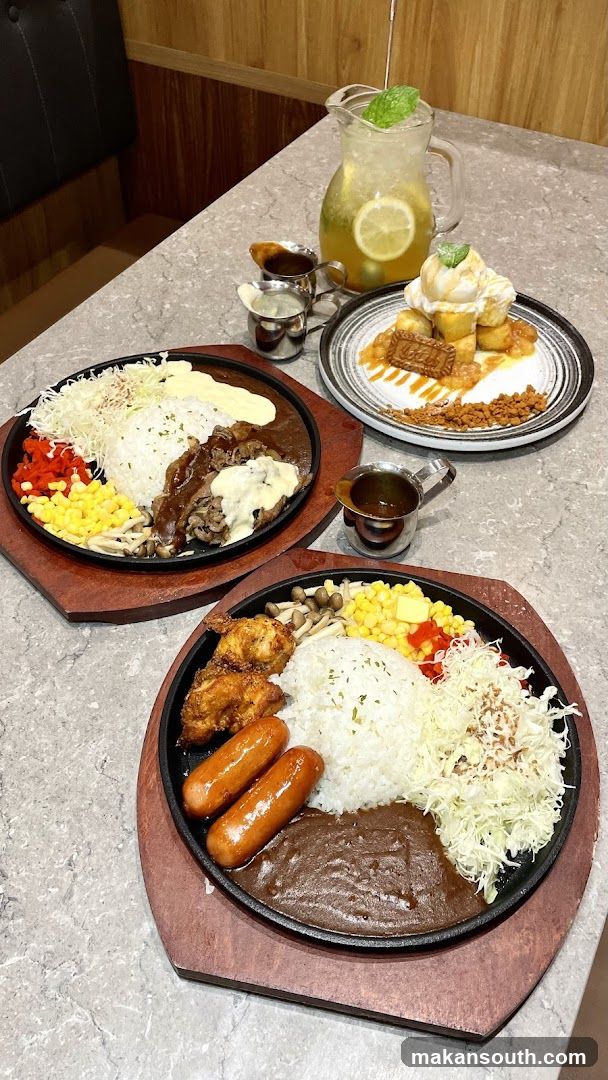 Sizzling Platters and Dessert