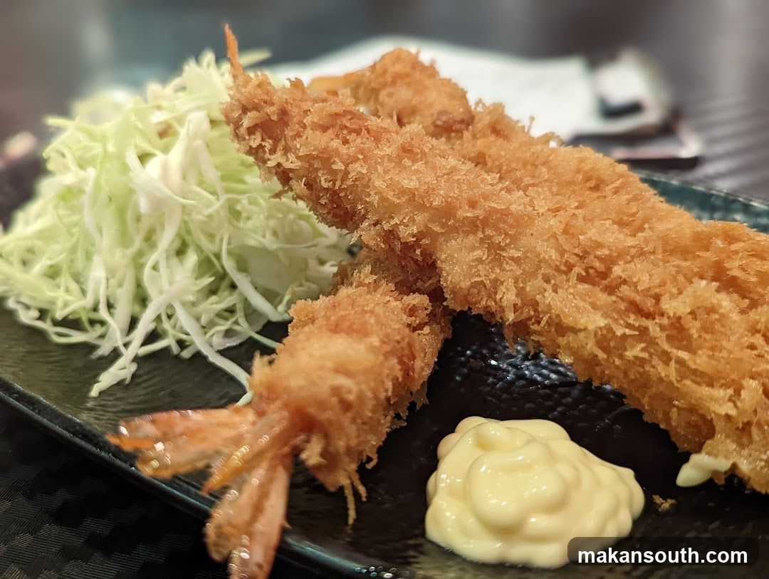 Fried Shrimp with Shredded Cabbage