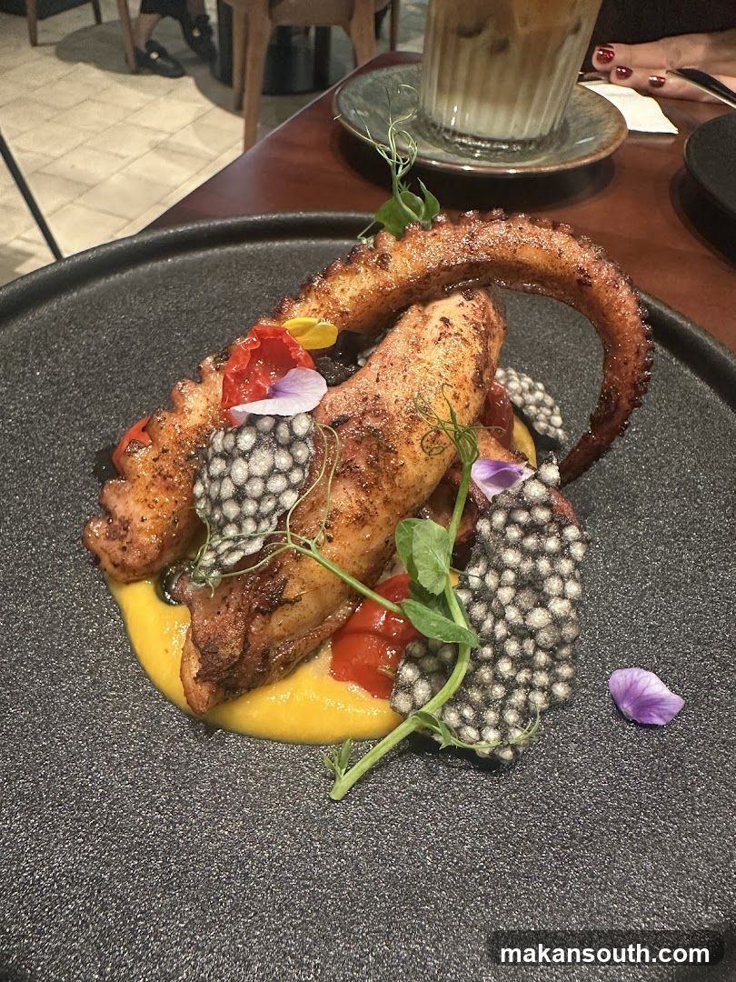 Grilled Octopus Dish