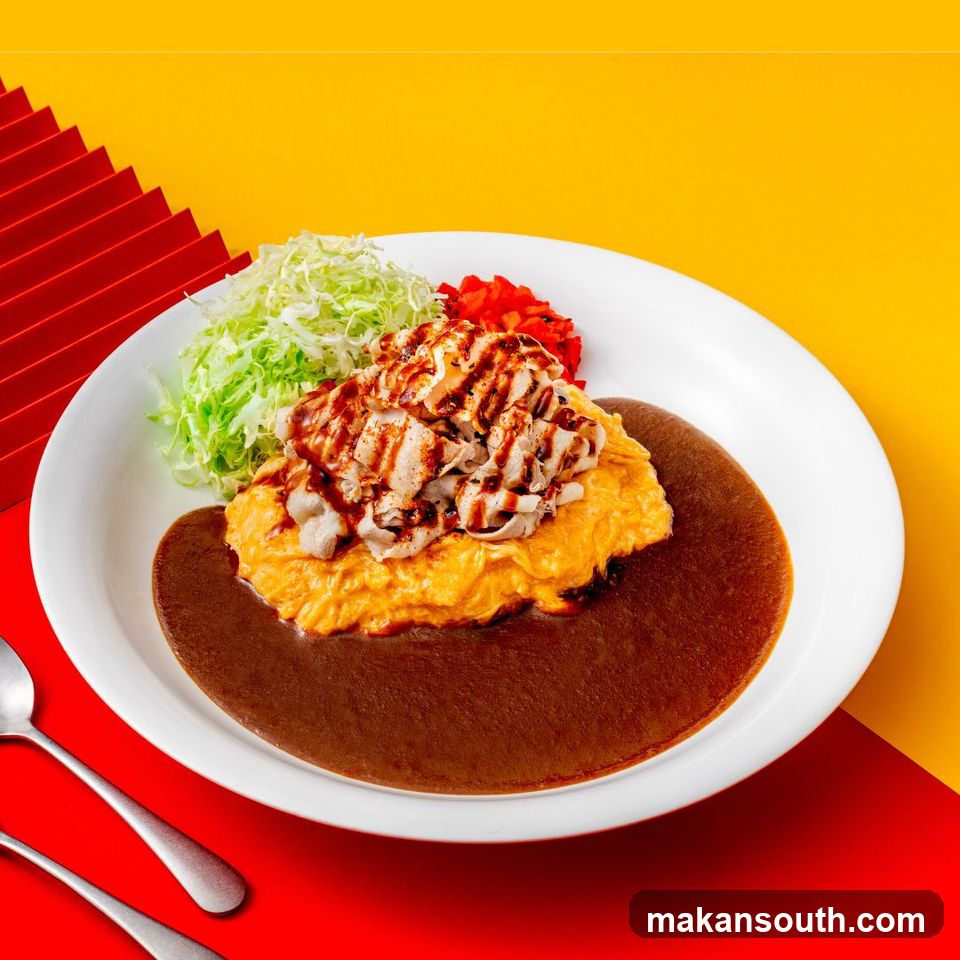 Omelet with Pork and Curry