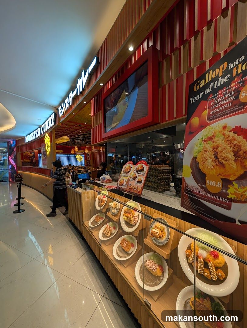 Monster Curry Food Display
