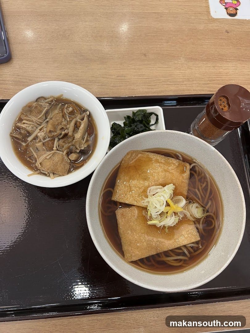 Soba Noodles with Fried Tofu