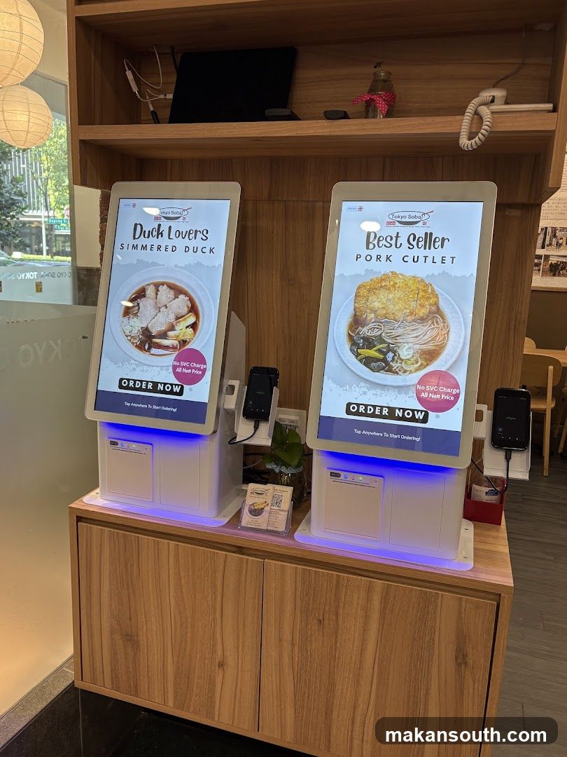 Self-order kiosks