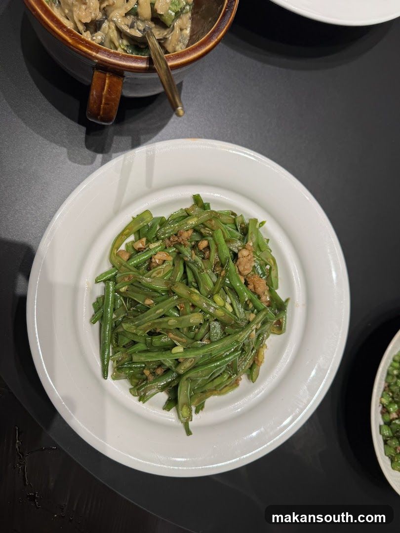 Green Beans with Minced Meat