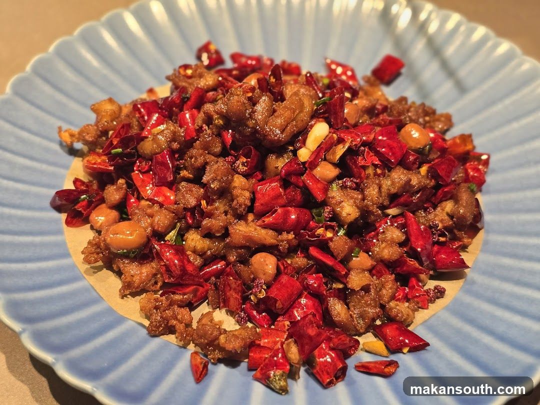 Spicy Fried Chicken with Peanuts