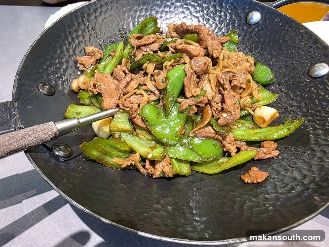 Stir-fried Beef and Peppers