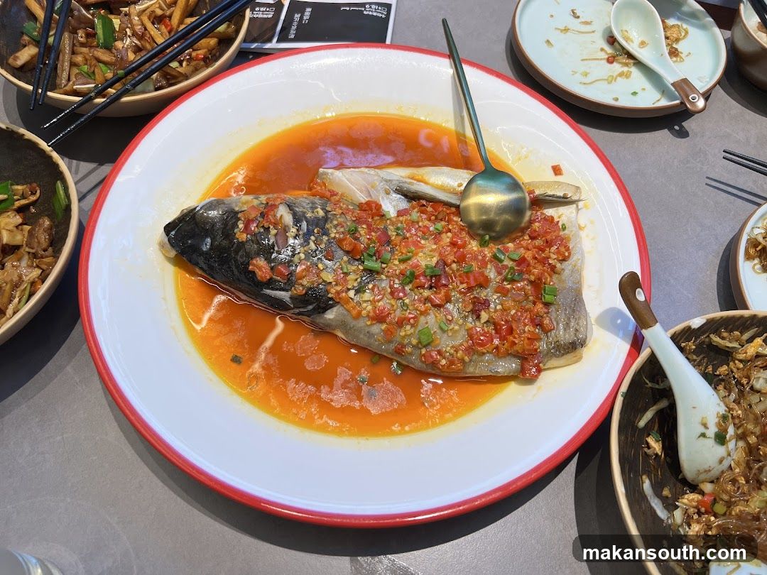 Steamed Fish Dish
