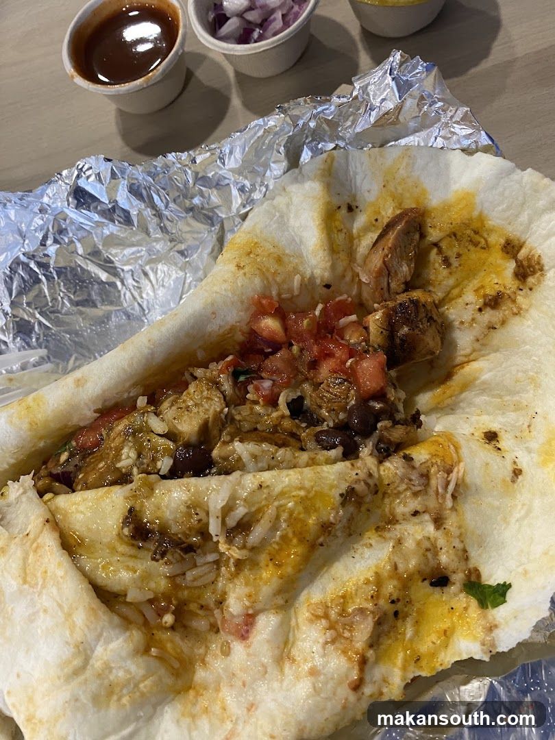 Burrito with Sides