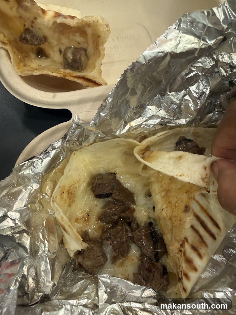 Beef and Cheese Burrito