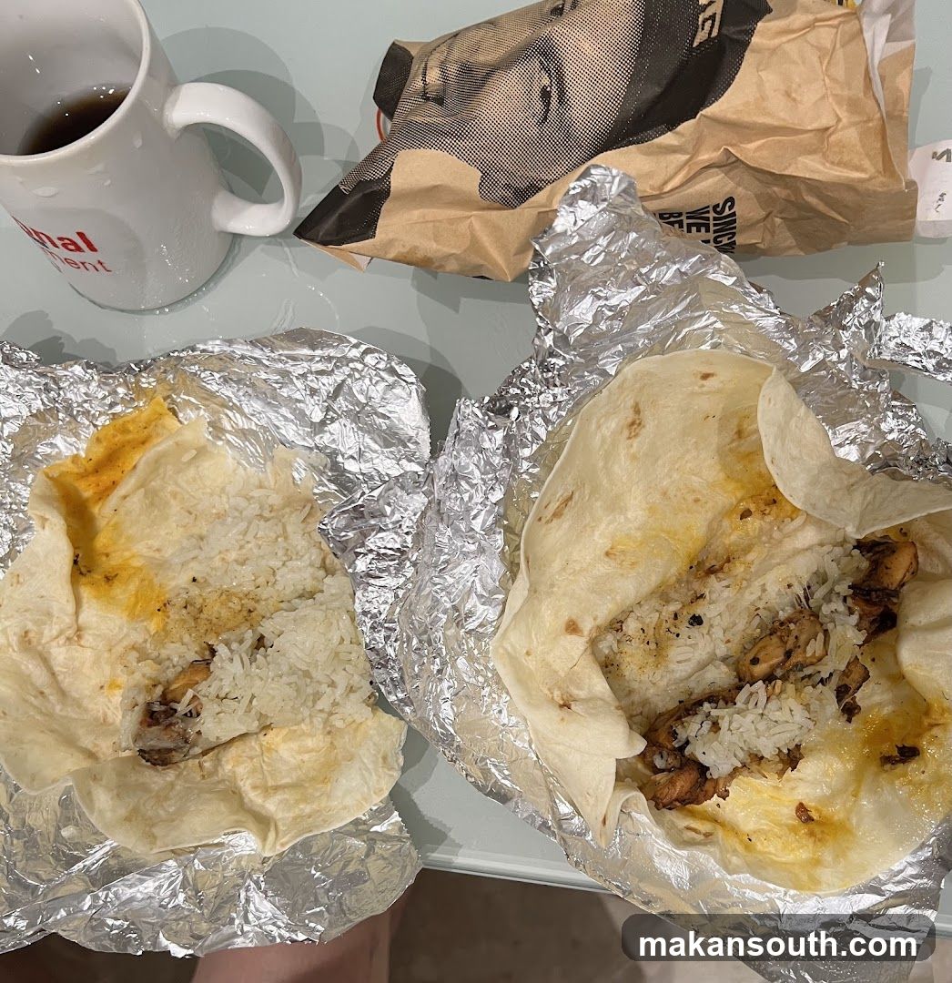 Burritos and Drink