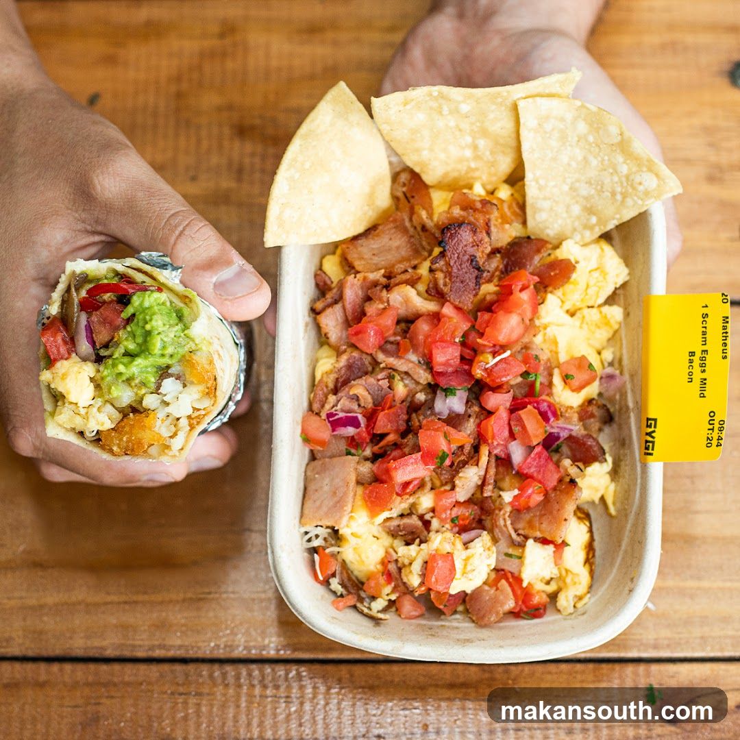 Breakfast Burrito and Bowl