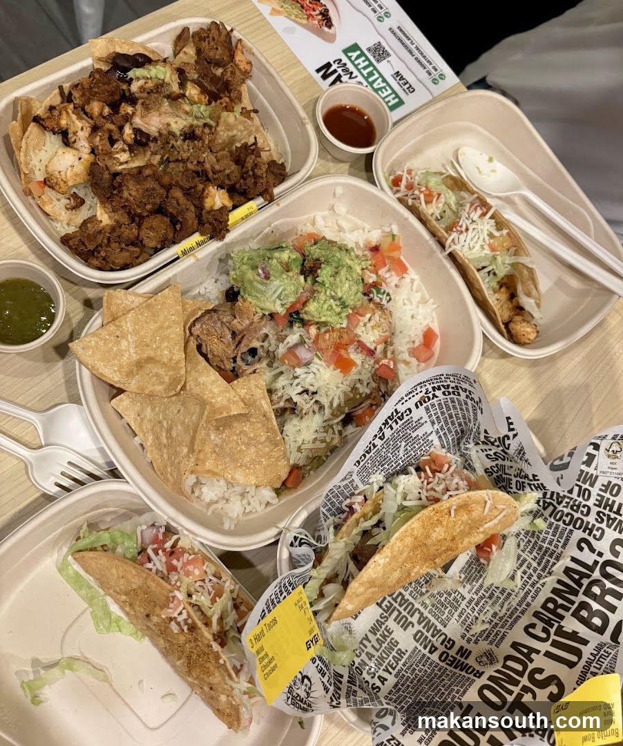 Mexican Food Spread