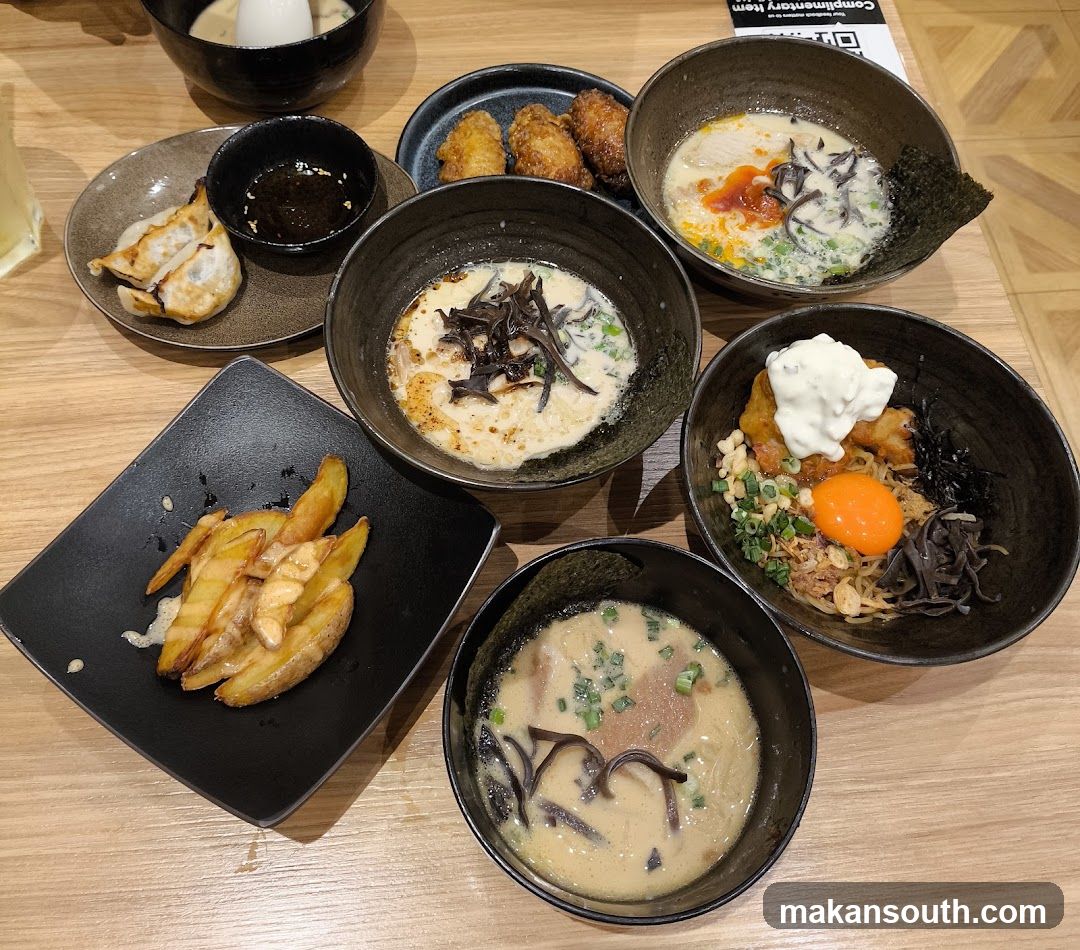 Ramen and Appetizers