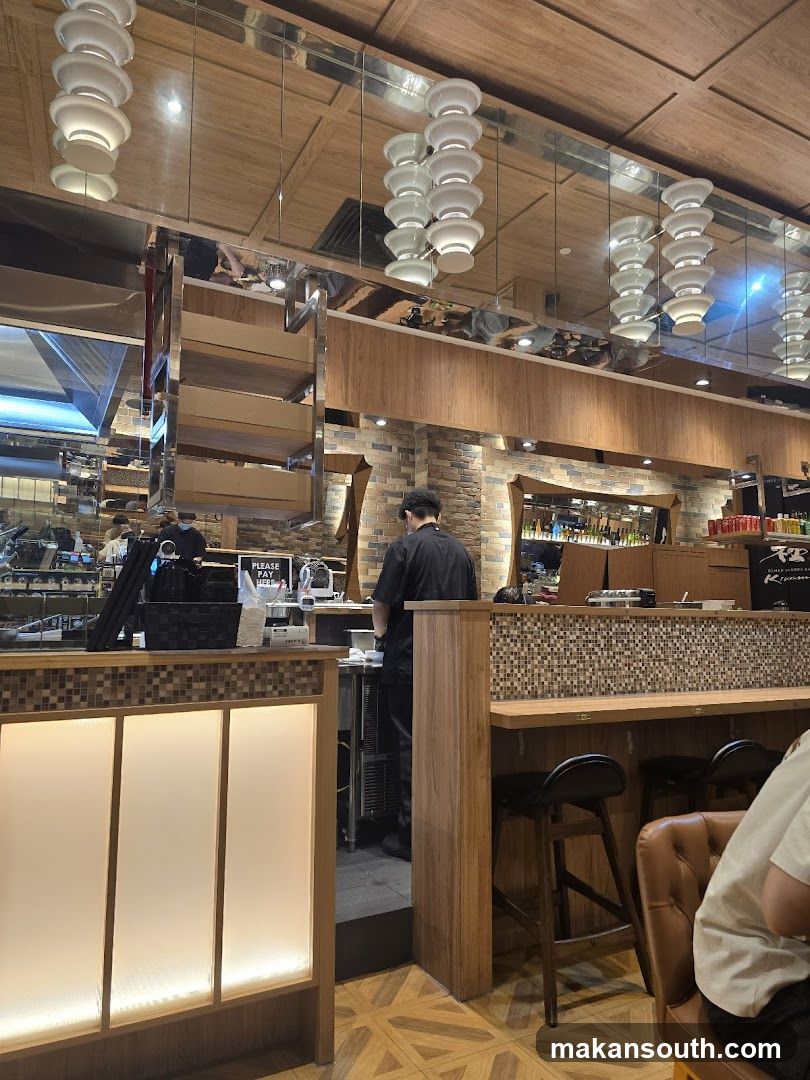 Restaurant Interior with Staff