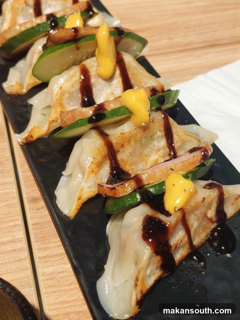 Gyoza with Toppings