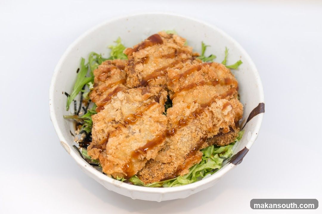Fried Cutlets with Salad