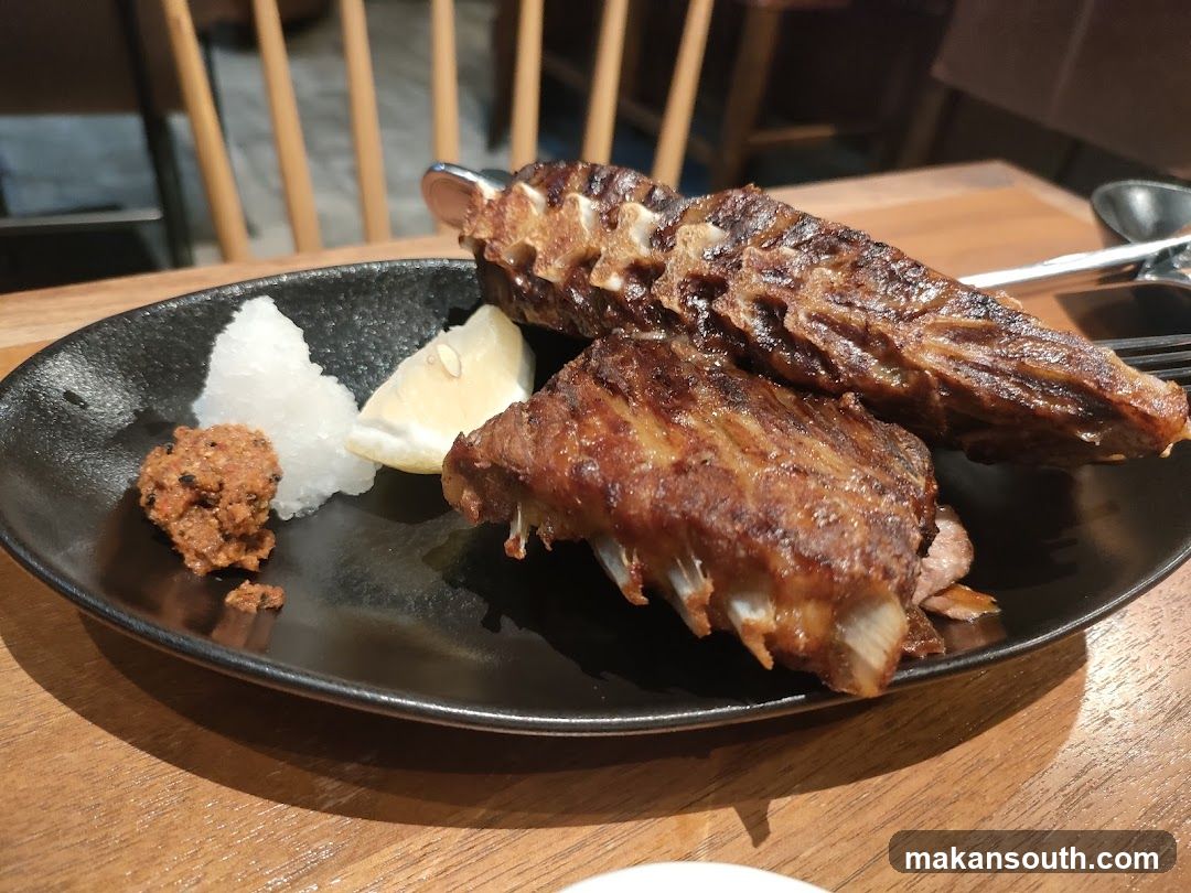 Grilled Ribs with Sides