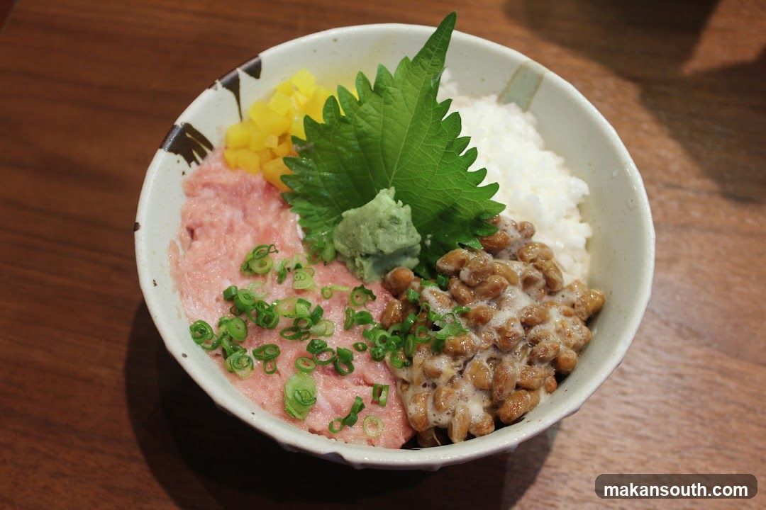Tuna and Natto Rice Bowl