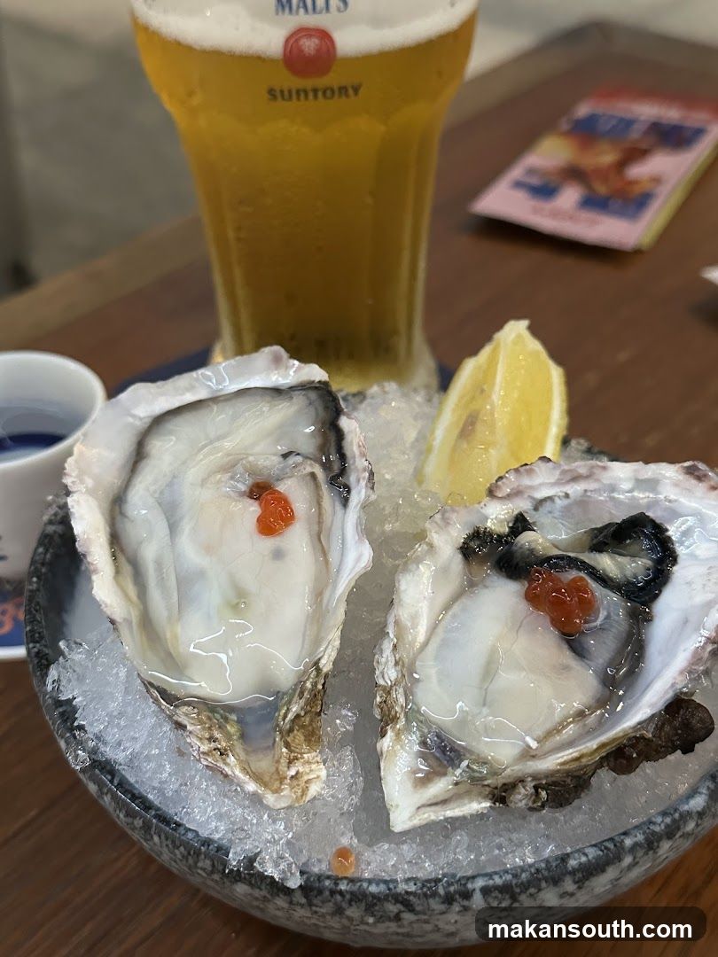 Oysters and Beer