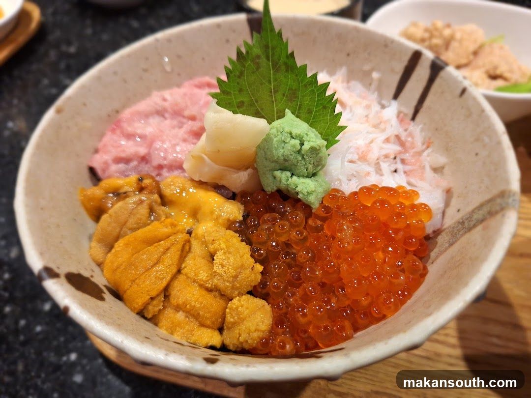 Seafood Donburi
