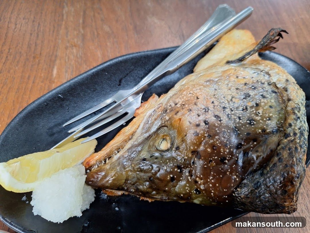 Grilled Fish Head