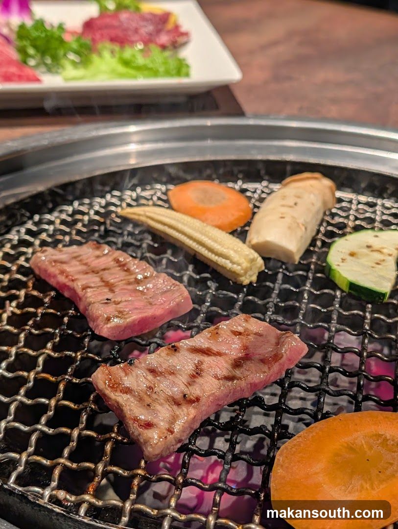 Grilling Meat and Vegetables
