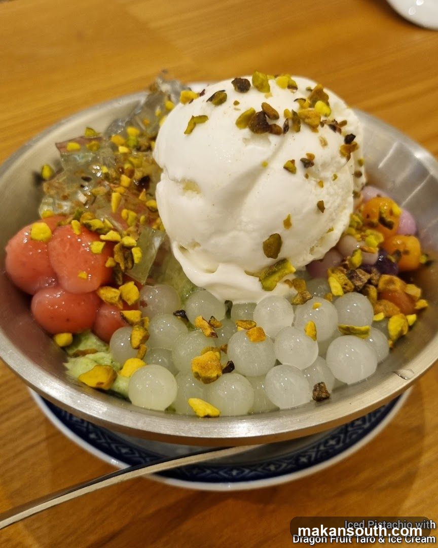 Iced Pistachio Dessert