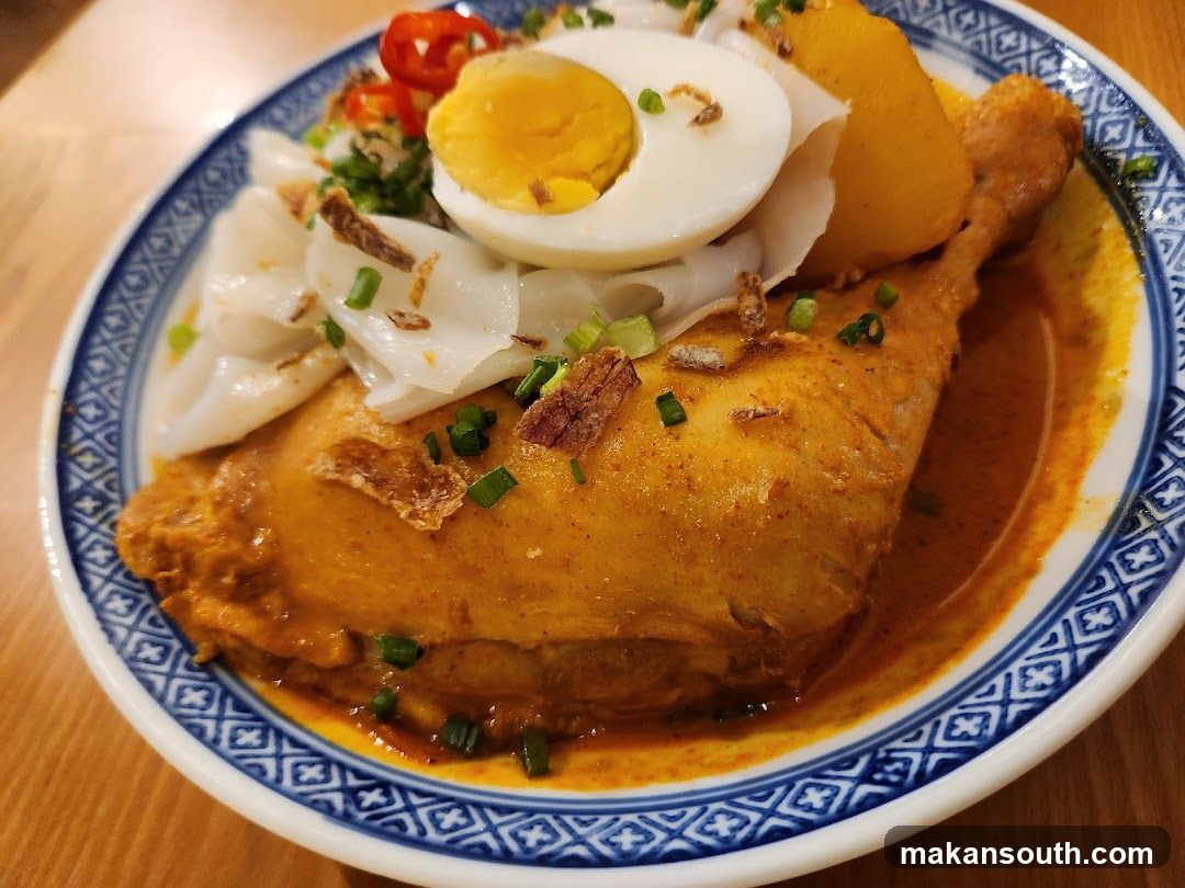Chicken Curry with Noodles