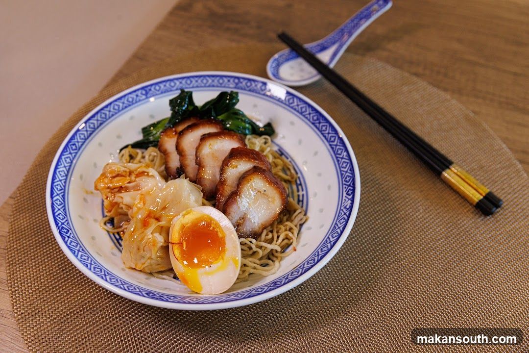 Noodles with Char Siu and Egg