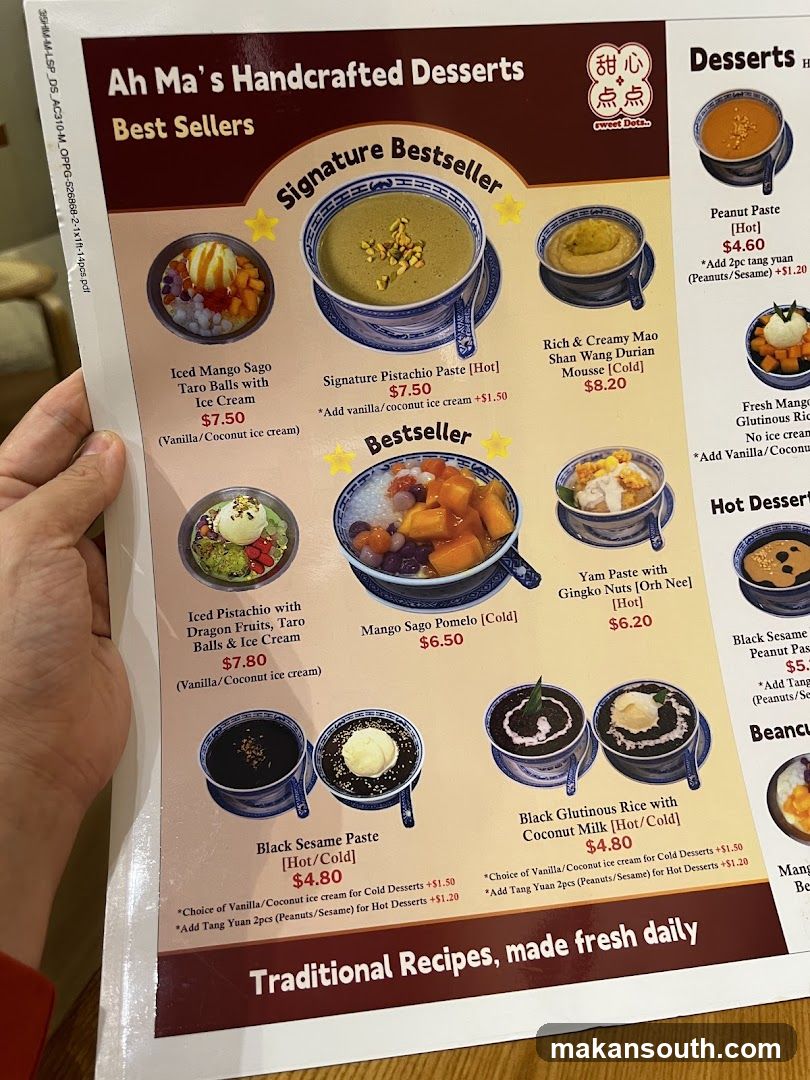 Ah Ma's Handcrafted Desserts Best Sellers