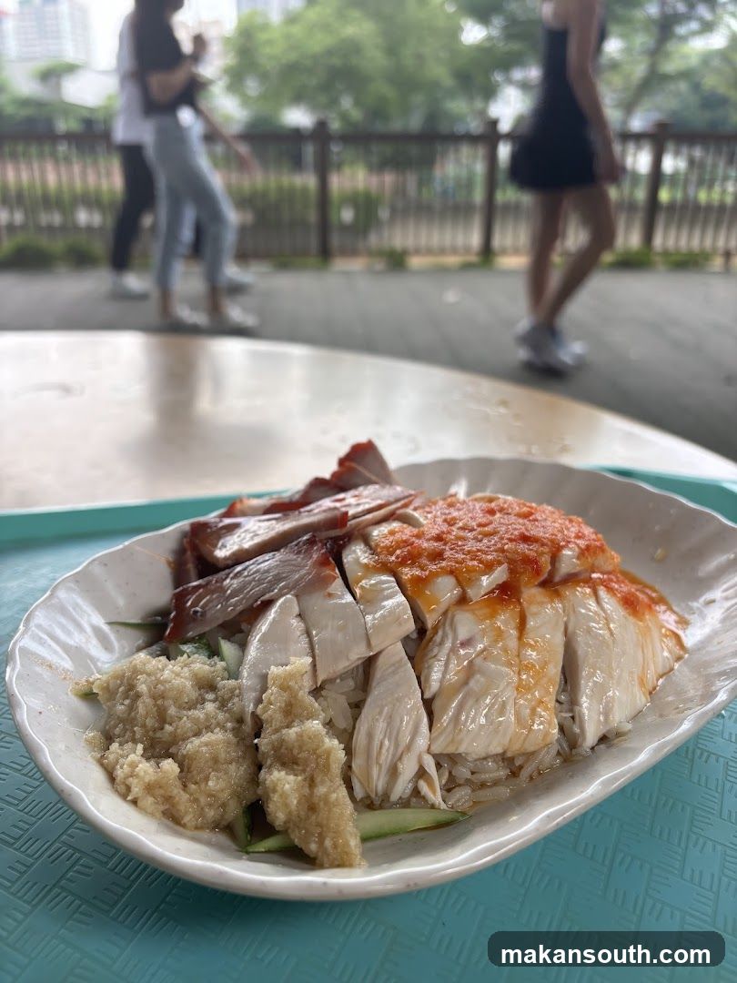 Chicken and Char Siu Rice