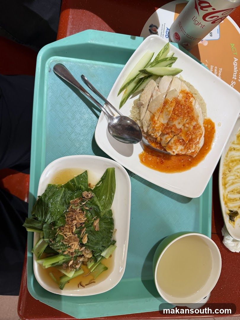 Hainanese Chicken Rice Meal
