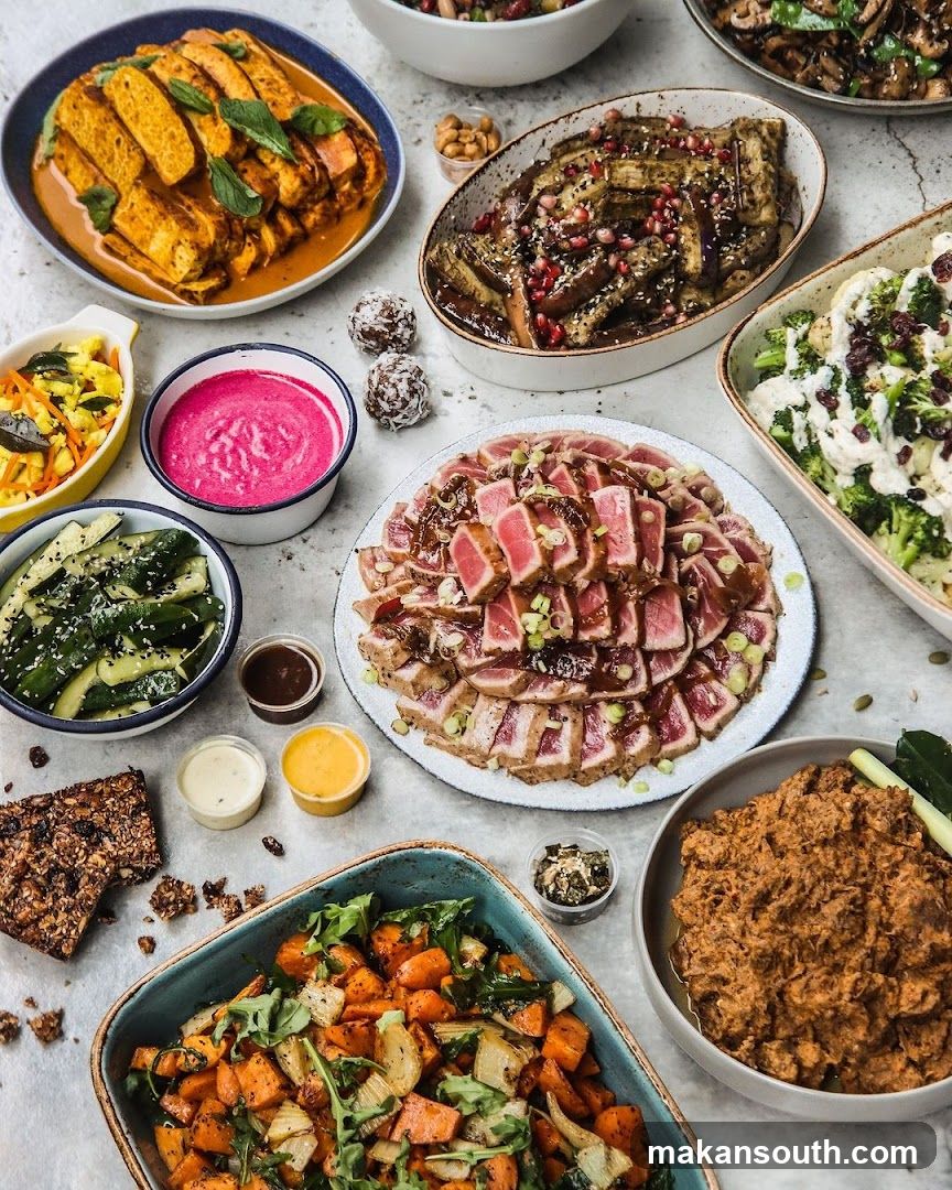 Assortment of Dishes