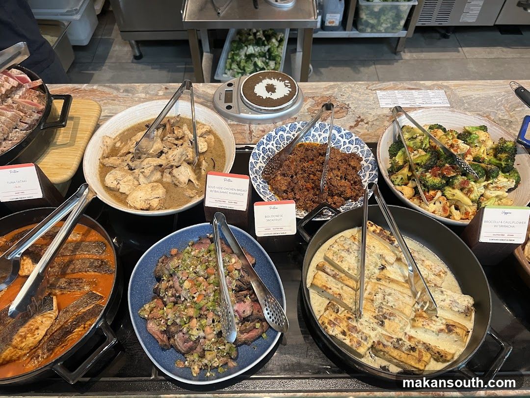Buffet Food Display